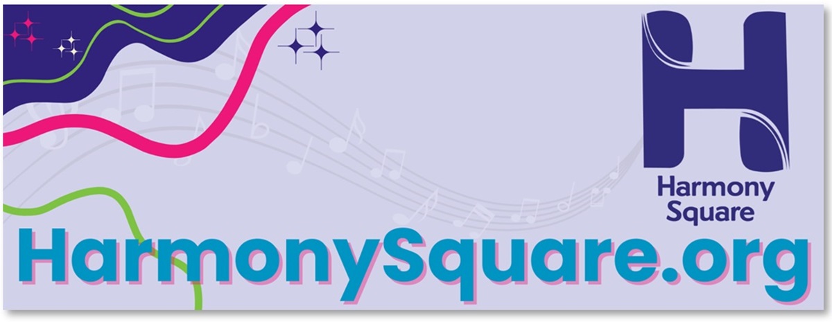 HarmonySquare.org Button with Shadow